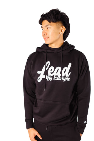 LBE SCRIPT HOODIE BLACK